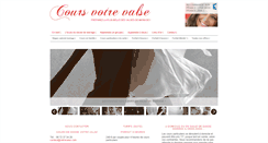 Desktop Screenshot of cours-de-valse-mariage.com